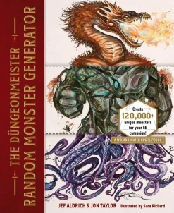 The Düngeonmeister Random Monster Generator: A Mix-and-Match RPG Flipbook