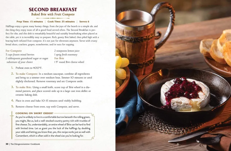 The Dungeonmeister Cookbook: 75 RPG-Inspired Recipes to Level Up Your Game Night