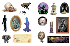 The Extreme Horror Sticker Book: 500+ Stickers to Keep You Up at Night