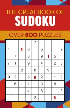 The Great Book of Sudoku: Over 500 Puzzles
