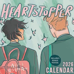The Heartstopper 2026 Calendar: With art by Alice Oseman, and bonus poster!