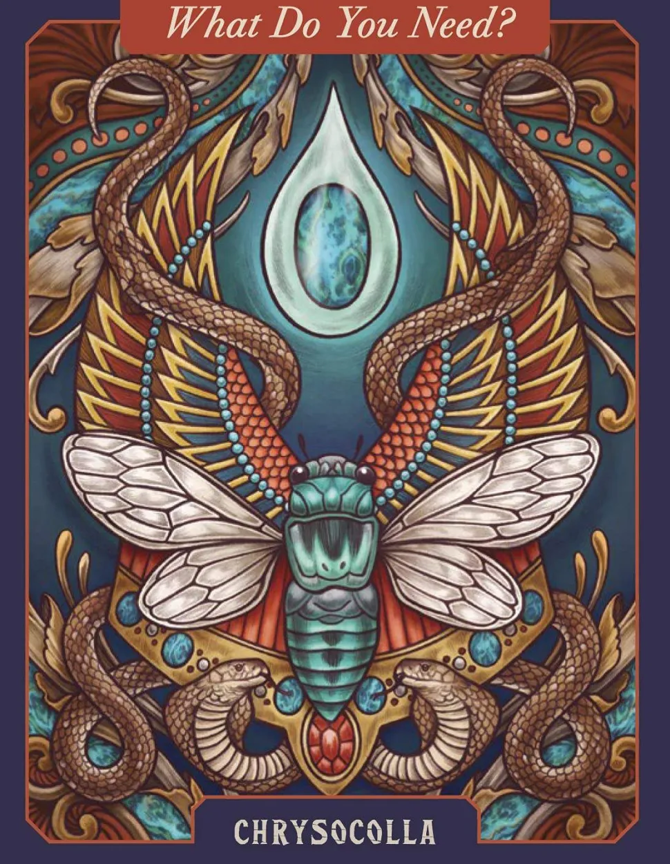 The Illustrated Crystallary Oracle Cards: 36-Card Deck of Magical Gems & Minerals