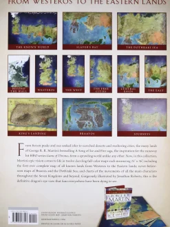 The Lands of Ice and Fire (A Game of Thrones): Maps from King's Landing to Across the Narrow Sea