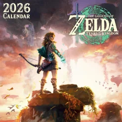 THE LEGEND OF ZELDA 2026 SQUARE CALENDAR
