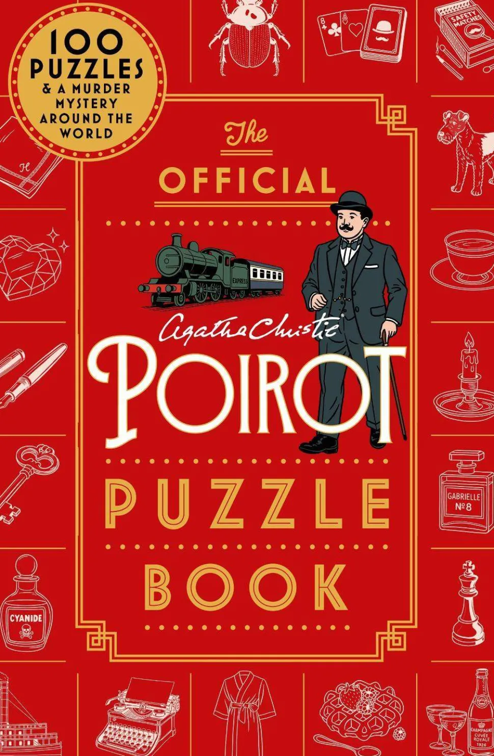 The Official Poirot Puzzle Book: Put your little grey cells to the ultimate test this Christmas