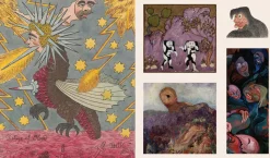 The Sticker Treasury of Ghosts & Dark Curiosities: An eclectic book of stickers for journaling, collaging, scrapbooking and more