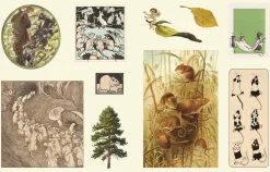 The Sticker Treasury of Woodland Adventures: An eclectic book of stickers for journaling, collaging, scrapbooking and more