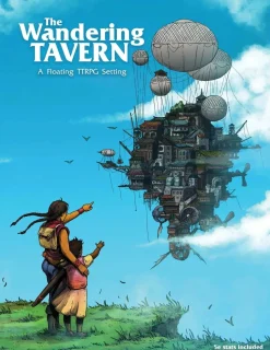 The Wandering Tavern: A Studio Ghibli-inspired floating TTRPG Setting (System Agnostic and 5e compatible)