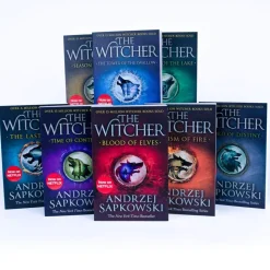 The Witcher Boxed Set: The Last Wish, Sword of Destiny, Blood of Elves, Time of Contempt, Baptism of Fire, The Tower of The Swallow, The Lady of the Lake, Season of Storms