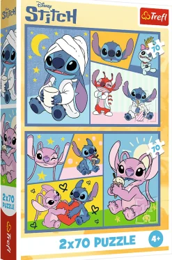 There's No Boredom With Stitch Puzzle (2x70)