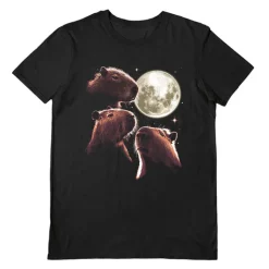 Three Capybara Moon T-Shirt