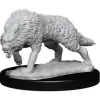 Timber Wolf (Wave 7) WizKids Deep Cuts Unpainted Miniature