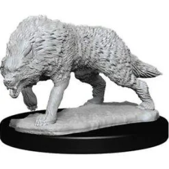 Timber Wolf (Wave 7) WizKids Deep Cuts Unpainted Miniature