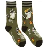 Trash Panda Pizza Party Socks (36-46)