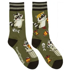Trash Panda Pizza Party Socks (36-46)