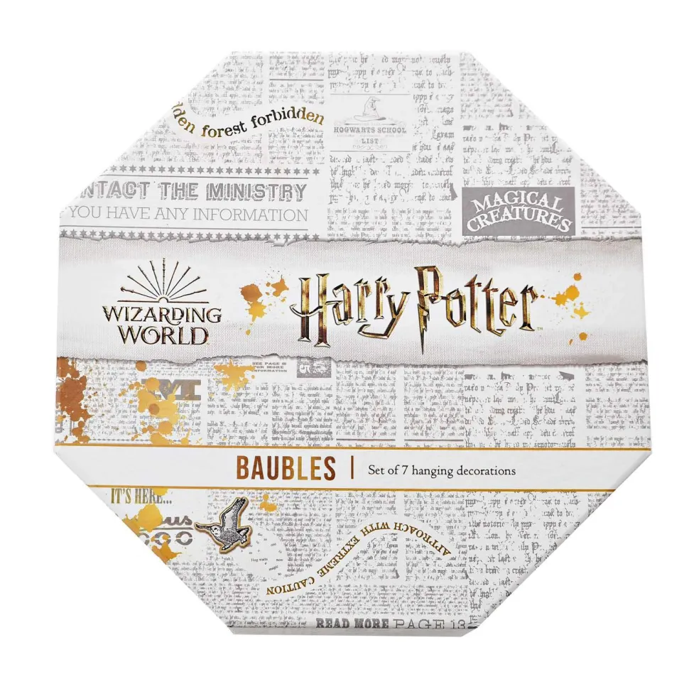 Triwizard Baubles Set of 7