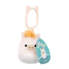Tulsa Squishmallows Clip On Plush Figure 9 cm