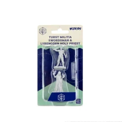 Turst Militia Swordsman & Lyrengorn Holy Priest (Wave 2) Critical Role Unpainted Miniatures Figur