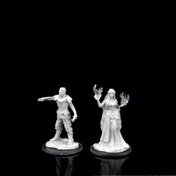 Turst Militia Swordsman & Lyrengorn Holy Priest (Wave 2) Critical Role Unpainted Miniatures Figur