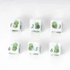 Turtle Pattern 16mm D6 White (12)