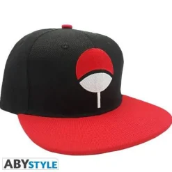Uchiha Black & Red Snapback Cap