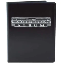 Ultra Pro Black Collector's Card Album 9-Pocket Pages