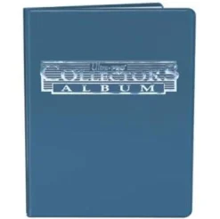 Ultra Pro Blue Collector's Card Album 4-Pocket Pages