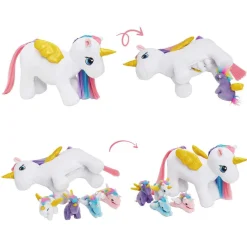 Unicorn with Babies Plush 33 cm