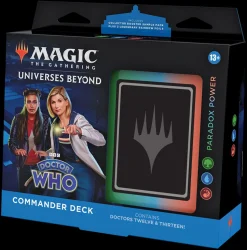Universes Beyond: Doctor Who Paradox Power Commander Deck Universes Beyond Doctor Who Magic the Gathering