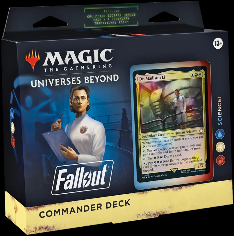 Universes Beyond: Fallout Science! Commander Deck Universes Beyond: Fallout Magic the Gathering