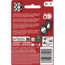 UNO Mattel 80th Ruby Red