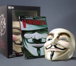 V for Vendetta Book and Mask Set