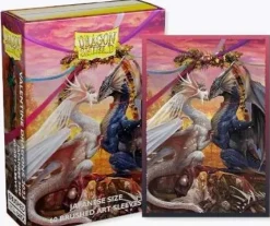 Valentine Dragon Brushed Art Japanese Size (60) Kortlommer, Dragon Shield