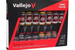 Vallejo: Game Golor Leather & Metal Paint Set 18ml (16)