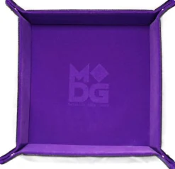 Velvet Purple Dice Tray Terningbrett