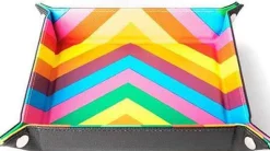 Velvet Rainbow Dice Tray Terningbrett