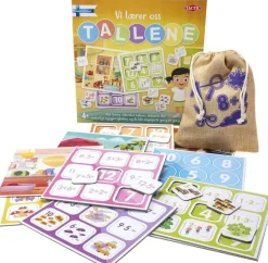 Vi lærer oss: tallene