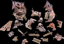 Village Ruins Battle Systems, Fantasy Terrain