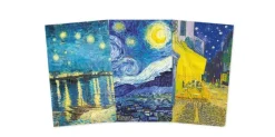 Vincent van Gogh Set of 3 Mini Notebooks