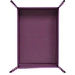 Vivid Midnight Plum Magnetic Foldable Dice Tray