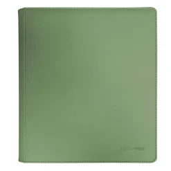 Vivid 12-Pocket Cool Matcha Zippered Pro-Binder
