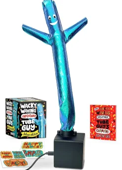Wacky Waving Inflatable Tube Guy Deluxe Edition: Includes USB Cable and Vinyl Stickers