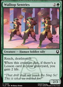 Walltop Sentries (Enkeltkort)