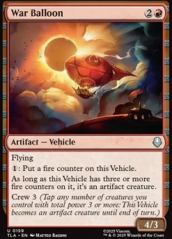 War Balloon (Enkeltkort)