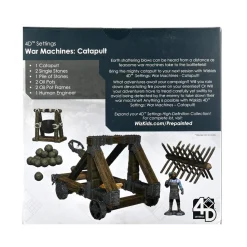 War Machines Catapult 4D Settings Painted Miniatures Figur