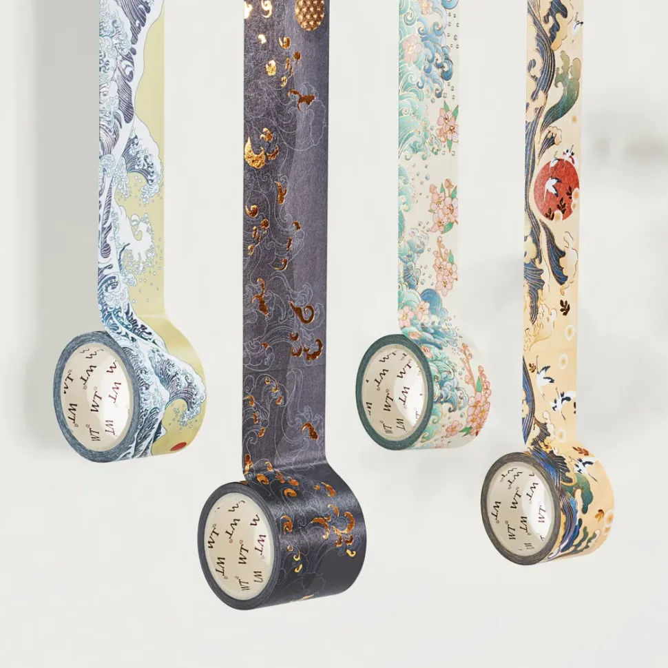 Waves of Rebun Washi Tape Set (4)