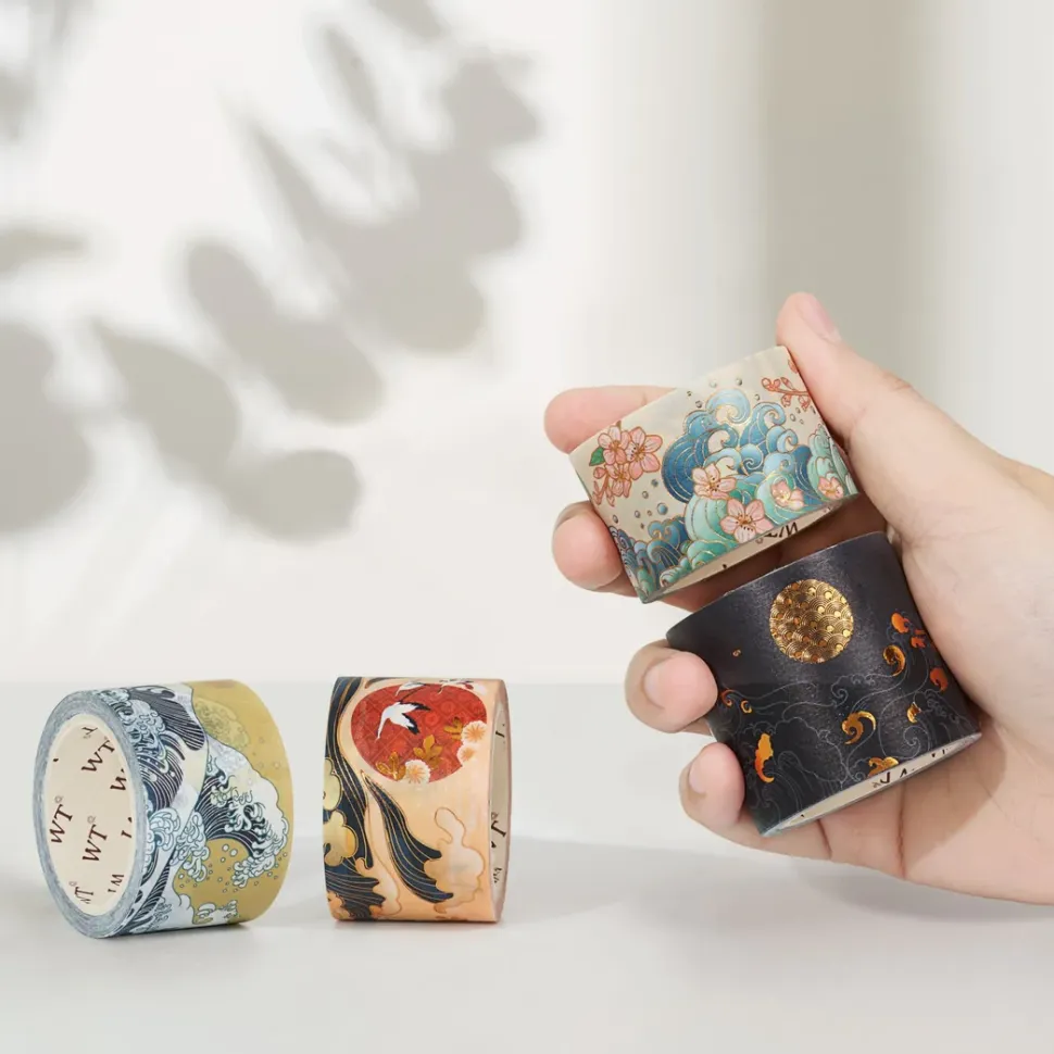Waves of Rebun Washi Tape Set (4)