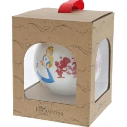 Were All Mad Here Glass Bauble