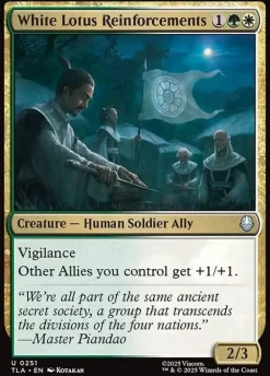 White Lotus Reinforcements (Enkeltkort)