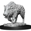 Wild Boar (Wave 7) WizKids Deep Cuts Unpainted Miniature